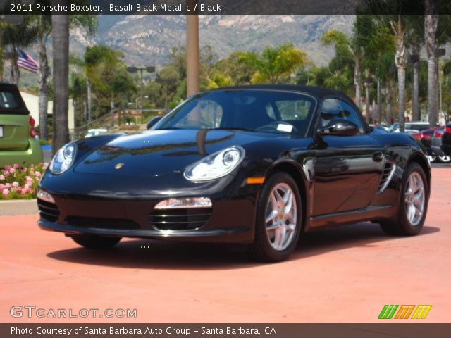 2011 Porsche Boxster  in Basalt Black Metallic