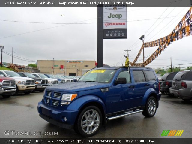 2010 Dodge Nitro Heat 4x4 in Deep Water Blue Pearl