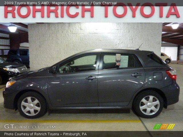 2009 Toyota Matrix S AWD in Magnetic Gray Metallic