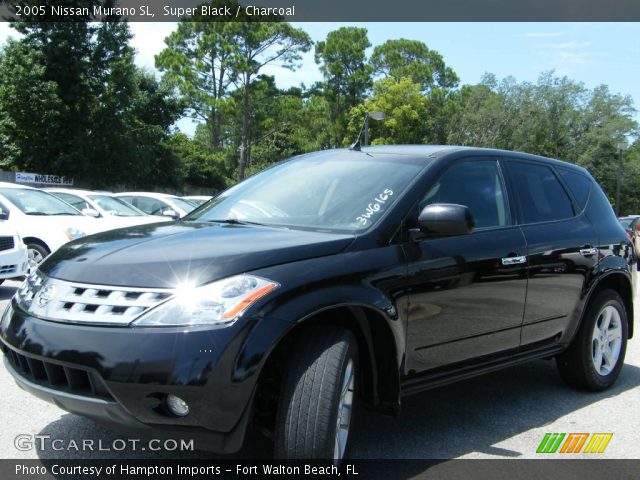 2005 Nissan Murano SL in Super Black