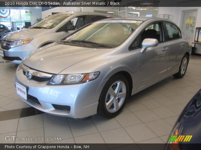 2010 Honda Civic LX-S Sedan in Alabaster Silver Metallic