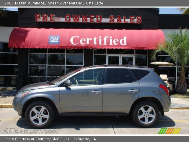 2005 Nissan Murano SL in Sheer Silver Metallic