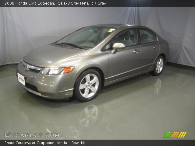 2008 Honda Civic EX Sedan in Galaxy Gray Metallic