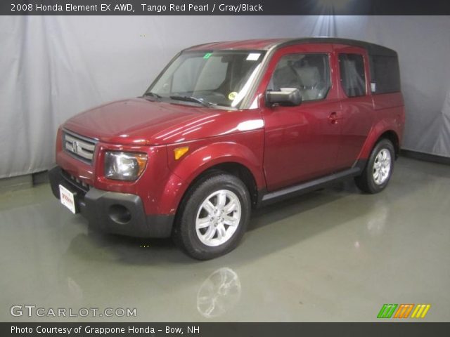 2008 Honda Element EX AWD in Tango Red Pearl