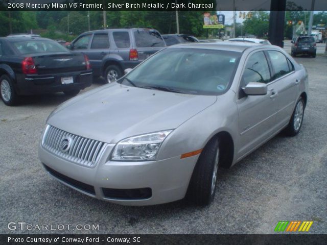2008 Mercury Milan V6 Premier in Silver Birch Metallic