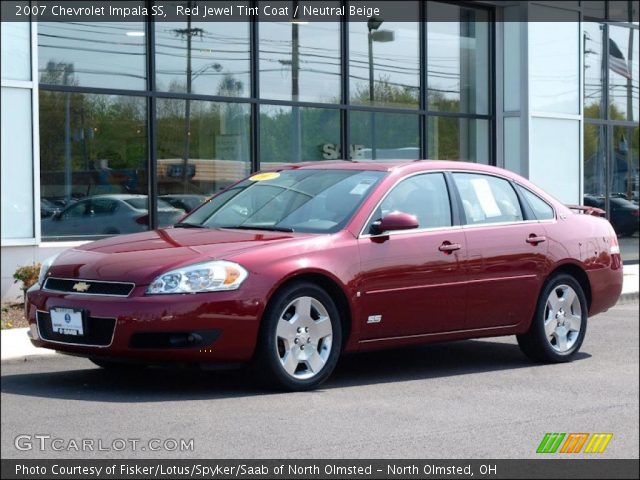 2007 Chevrolet Impala SS in Red Jewel Tint Coat