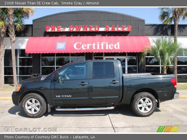 2008 Nissan Titan SE Crew Cab in Smoke Gray