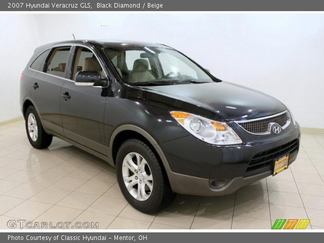 2007 Hyundai Veracruz GLS in Black Diamond
