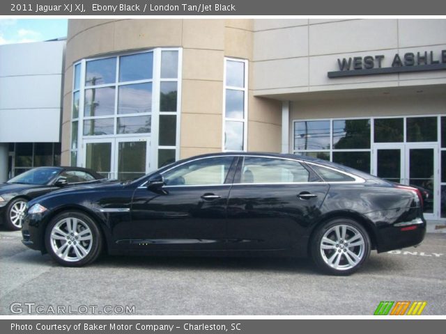 2011 Jaguar XJ XJ in Ebony Black