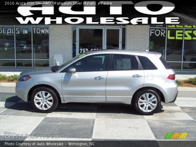 2010 Acura RDX SH-AWD in Palladium Silver Metallic