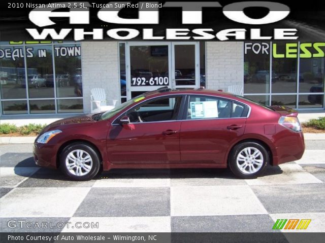 2010 Nissan Altima 2.5 SL in Tuscan Sun Red
