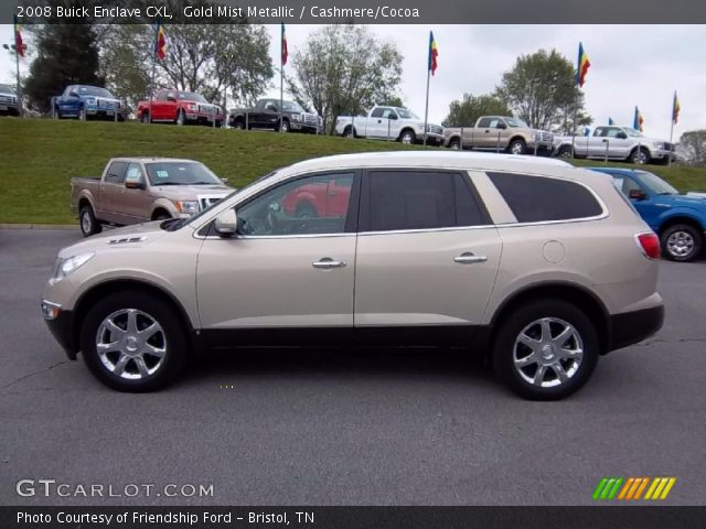 2008 Buick Enclave CXL in Gold Mist Metallic