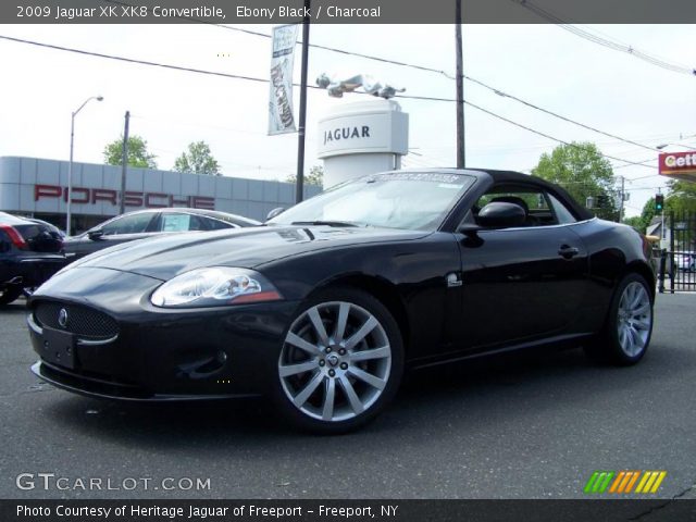 2009 Jaguar XK XK8 Convertible in Ebony Black