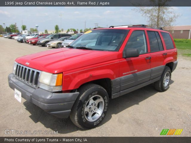 1996 Jeep Grand Cherokee Laredo 4x4 in Flame Red