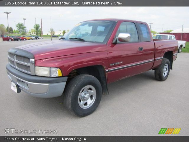 1996 Dodge Ram 1500 SLT Extended Cab in Claret Red Pearl