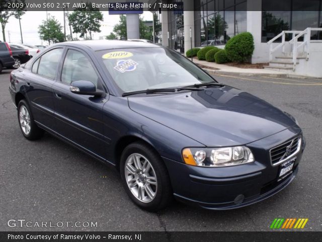 2009 Volvo S60 2.5T AWD in Barents Blue Metallic