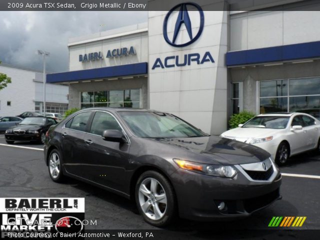 2009 Acura TSX Sedan in Grigio Metallic