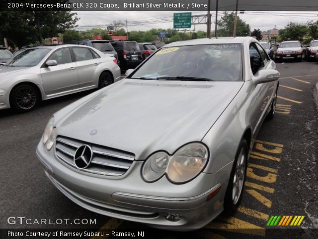 2004 Mercedes-Benz CLK 320 Coupe in Brilliant Silver Metallic