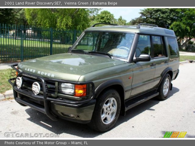 2001 Land Rover Discovery SE7 in Veinna Green