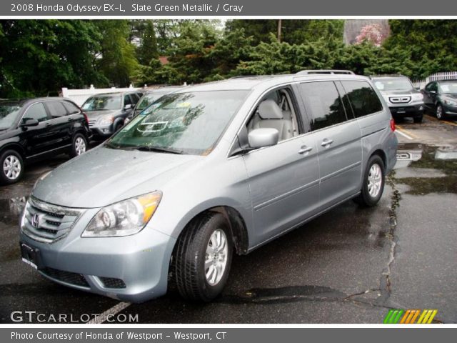 2008 Honda Odyssey EX-L in Slate Green Metallic