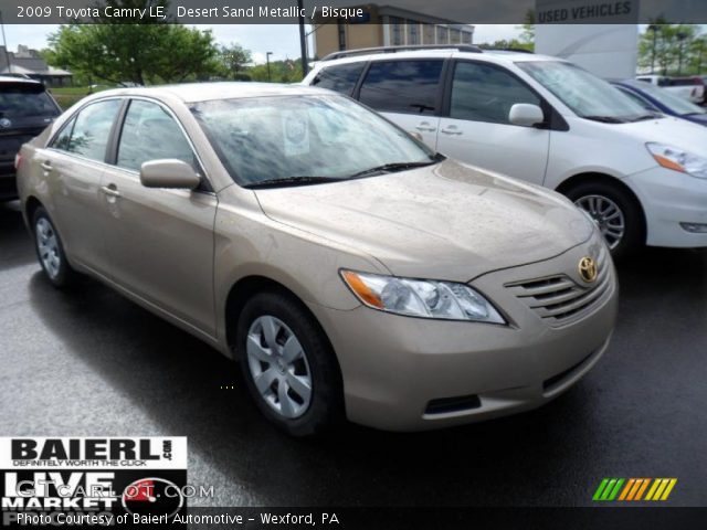 2009 Toyota Camry LE in Desert Sand Metallic