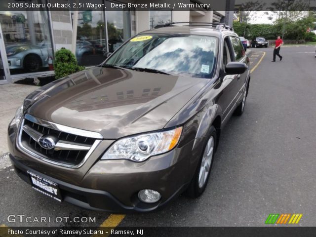 2008 Subaru Outback 2.5i Wagon in Deep Bronze Metallic