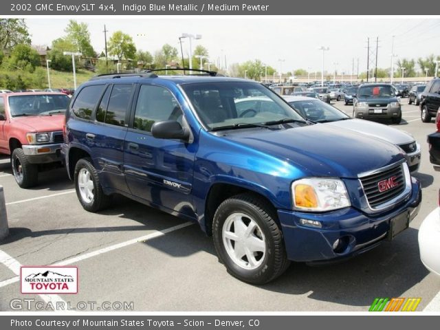 2002 GMC Envoy SLT 4x4 in Indigo Blue Metallic