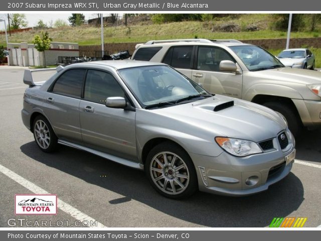 2007 Subaru Impreza WRX STi in Urban Gray Metallic