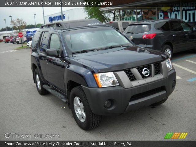 2007 Nissan Xterra X 4x4 in Midnight Blue Metallic