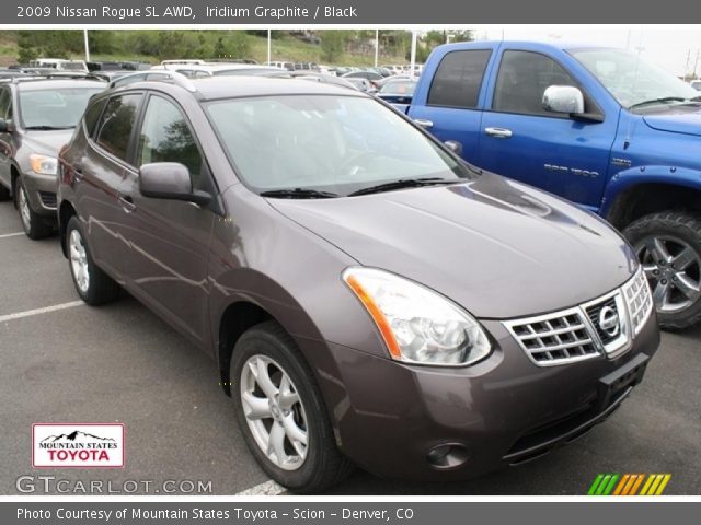 2009 Nissan Rogue SL AWD in Iridium Graphite