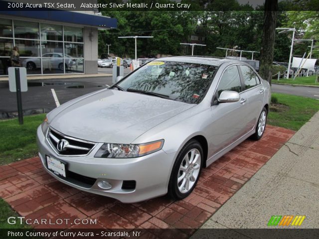 2008 Acura TSX Sedan in Alabaster Silver Metallic
