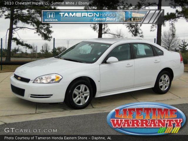 2010 Chevrolet Impala LS in Summit White