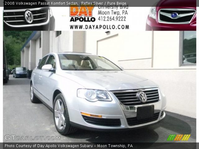 2008 Volkswagen Passat Komfort Sedan in Reflex Silver