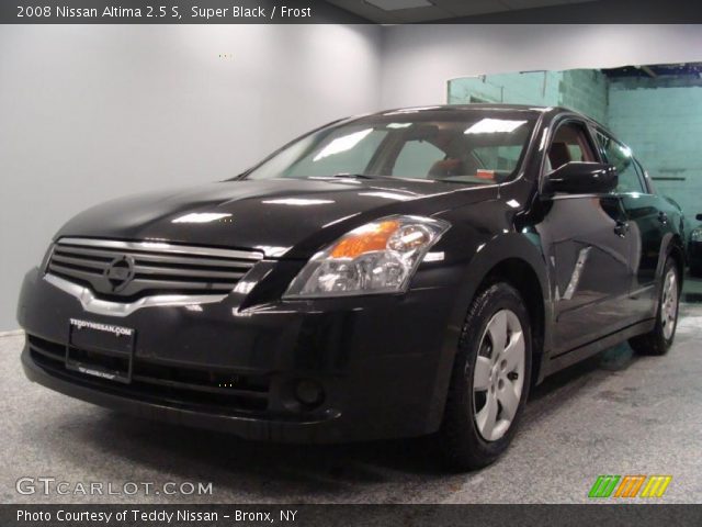2008 Nissan Altima 2.5 S in Super Black