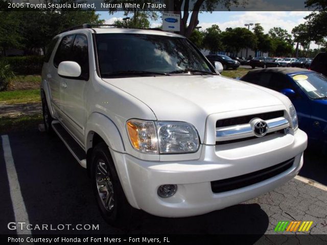 2006 Toyota Sequoia Limited in Natural White