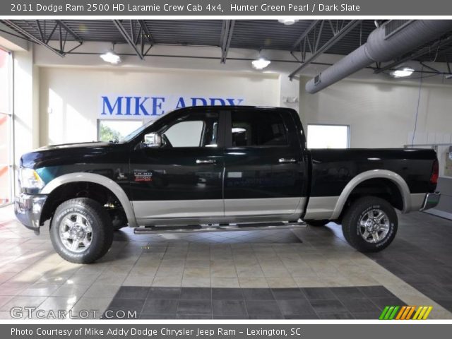 2011 Dodge Ram 2500 HD Laramie Crew Cab 4x4 in Hunter Green Pearl