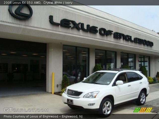 2008 Lexus RX 350 AWD in Crystal White