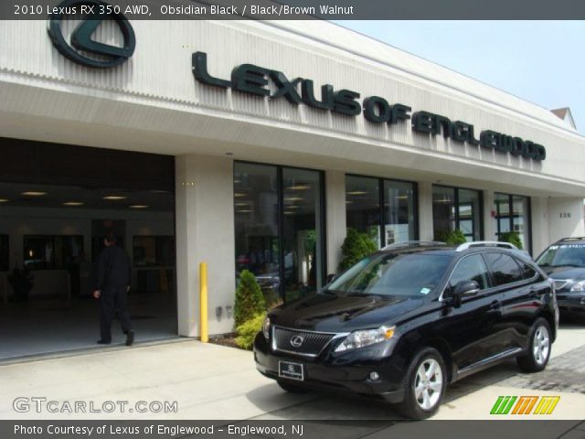 2010 Lexus RX 350 AWD in Obsidian Black