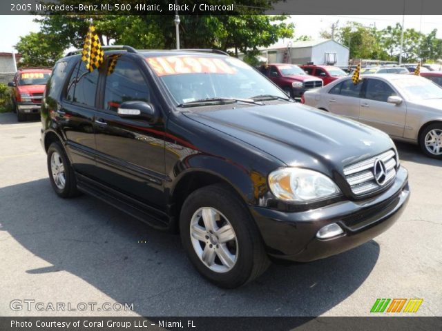 2005 Mercedes-Benz ML 500 4Matic in Black