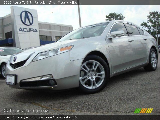 2010 Acura TL 3.5 in Palladium Silver Metallic
