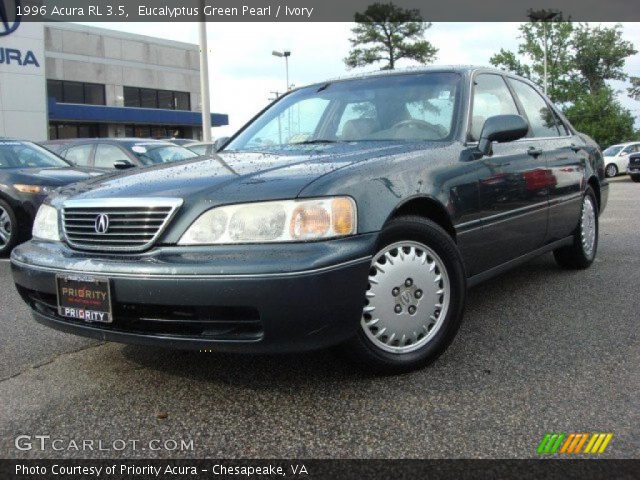 1996 Acura RL 3.5 in Eucalyptus Green Pearl