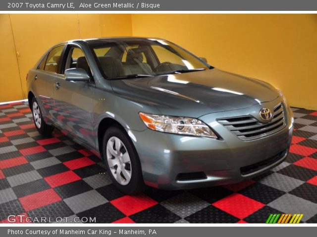2007 Toyota Camry LE in Aloe Green Metallic