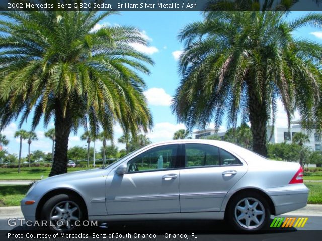 2002 Mercedes-Benz C 320 Sedan in Brilliant Silver Metallic