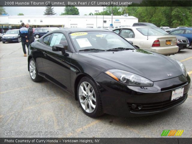 2008 Hyundai Tiburon GT Limited in Black Pearl