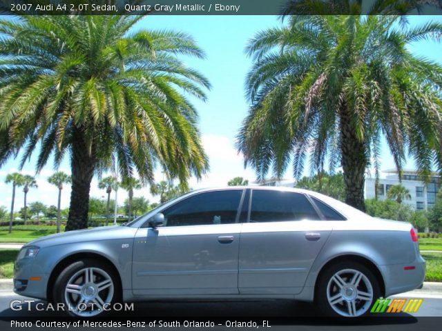 2007 Audi A4 2.0T Sedan in Quartz Gray Metallic