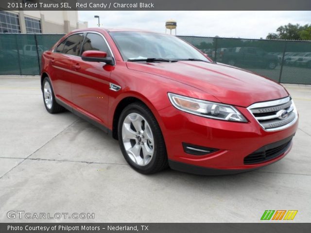 2011 Ford Taurus SEL in Red Candy