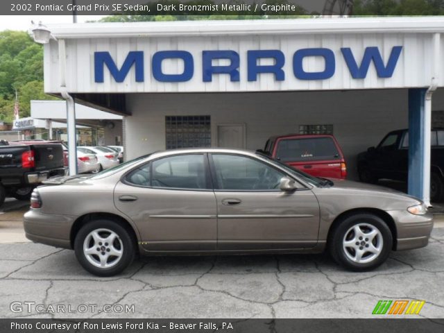 2002 Pontiac Grand Prix SE Sedan in Dark Bronzmist Metallic