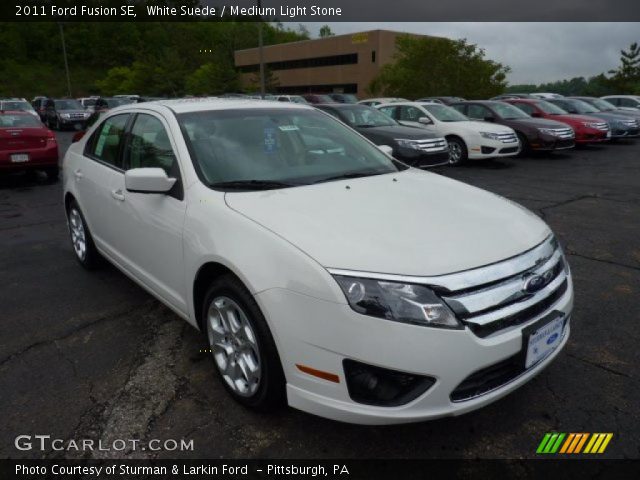 2011 Ford Fusion SE in White Suede