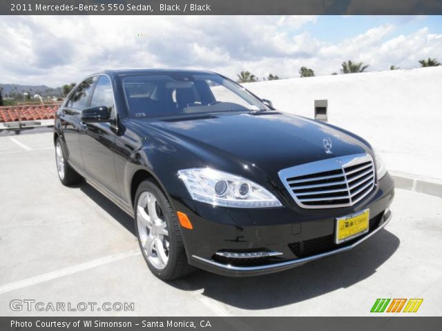 2011 Mercedes-Benz S 550 Sedan in Black