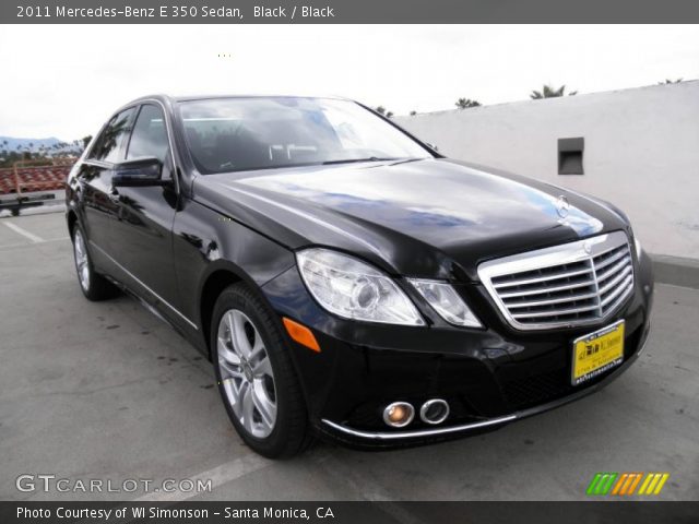 2011 Mercedes-Benz E 350 Sedan in Black